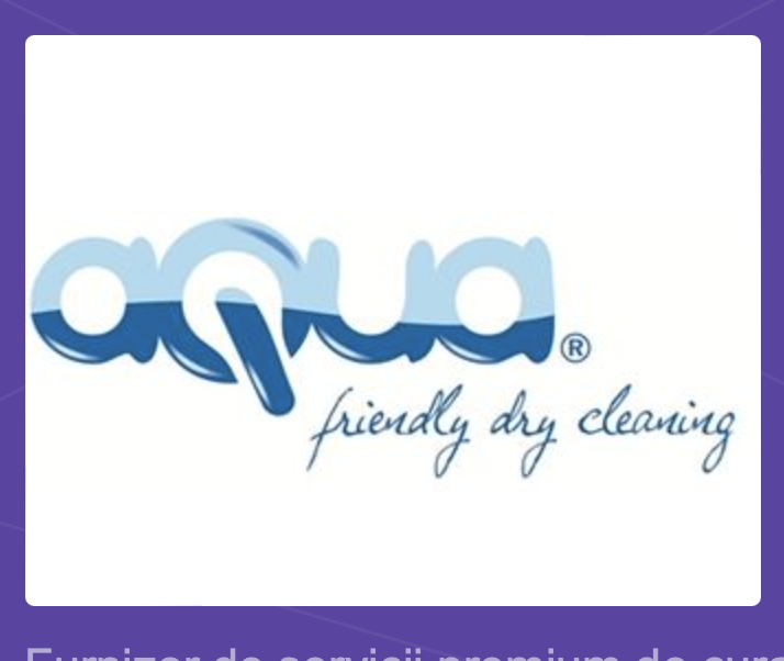 Aqua friendly dry cleaning